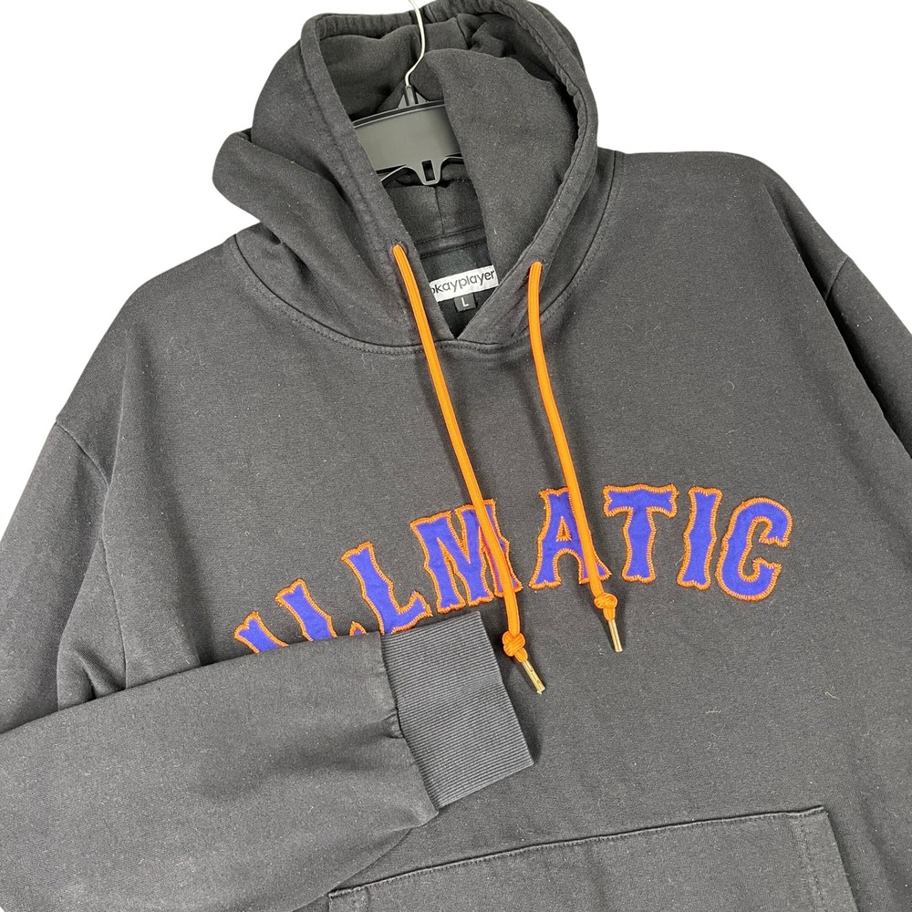 Nas Okayplayer Illmatic Hoodie Mens L Pullover Hip Hop Rap Music Streetwear